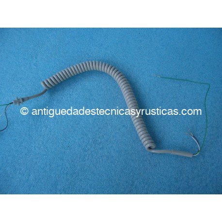 TELEFONOS ANTIGUOS - CABLE RIZADO HERALDO 