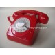 TELEFONO ROJO TIPO INGLES ANTIGUO