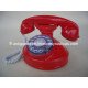 TELEFONO ROJO TIPO ANTIGUO