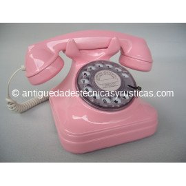 TELEFONO BEIGE TIPO ESPAÑOL ANTIGUO