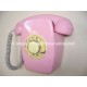 TELEFONO HERALDO ROSA ESPAÑOL AÑOS 70 PARED
