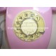TELEFONO HERALDO ROSA ESPAÑOL AÑOS 70 PARED