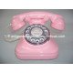 TELEFONO ROSA TIPO ESPAÑOL ANTIGUO