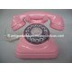 TELEFONO ROSA TIPO ESPAÑOL ANTIGUO