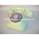 TELEFONO VERDE TIPO ESPAÑOL ANTIGUO