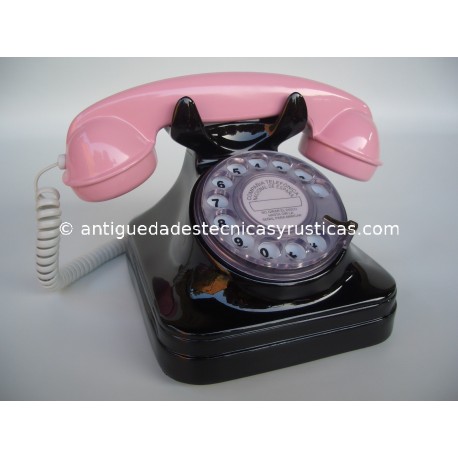 REPLICA TELEFONO ANTIGUO BICOLOR
