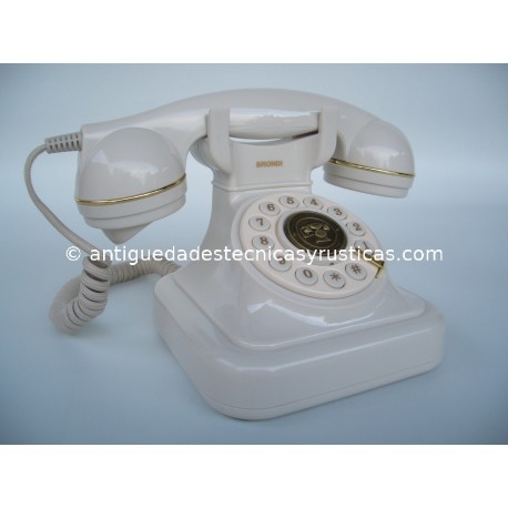 TELEFONO BEIGE AÑOS 20 REPLICA