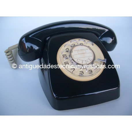 TELEFONO HERALDO NEGRO ESPAÑOL AÑOS 70