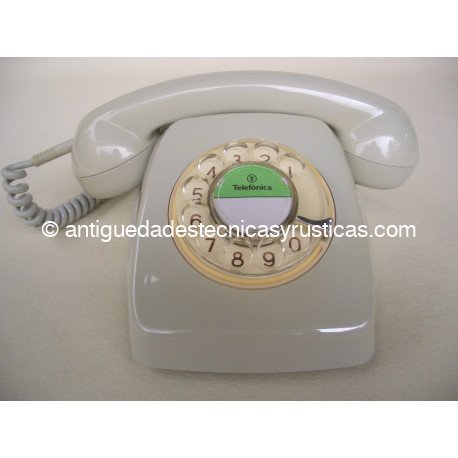 TELEFONO HERALDO ESPAÑOL DE SOBREMESA AÑOS 70